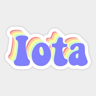 IOTA Sticker